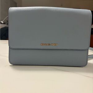 Michael Kors Sky Blue Crossbody Bag